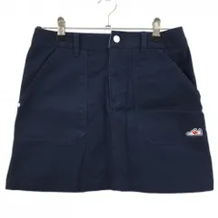 ニューバランスゴルフ スカート ネイビー×白 スニーカーワッペン レディース 1(M) ゴルフウェア New Balance