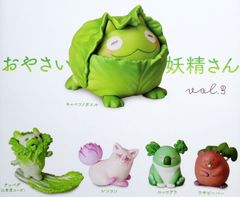 ぽん吉さんのおやさいと妖精のコラボ　おやさい妖精さん3 全5種