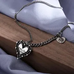 ネックレス レディース ヴィンテージ ハート 個性的 デート プレゼント