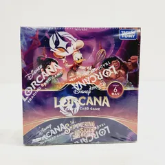 LORCANA ロルカナ　計6BOX まとめ売り　新品未開封　シュリンク付き ロルカナ 未開封まとめ売り LORCANA ロルカナ 計6BOX まとめ売り 新品