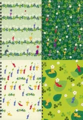 【中古】ノート・メモ帳 全4種セット いろいろ記録 リングノート 「一番くじ ピクミン ～ピクミンがいっぱいコレクション～」 G賞