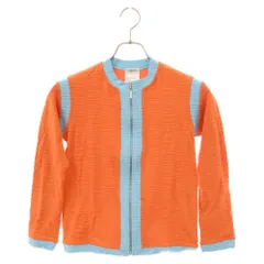 CHANEL オレンジ ジップアップジャケット 02S Chanel Sport Line Zip Up Jacket Orange 02S #38 192355 | eBay