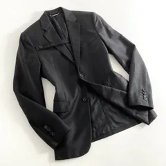 83h13 DIOR HOMME ディオールオム 20AW ストラップロゴ テーラードジャケット ドレスジャケット 013C216A3226 サイズ44 ブラック メンズ 国内正規のサムネイル