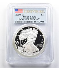 PR70 DCam 2010-W アメリカンシルバーイーグル FS PCGS 