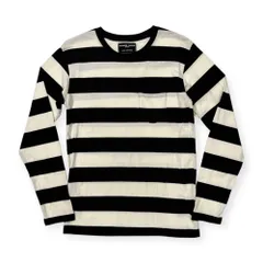 NUMBER (N)INE DENIM × nano・universe ナンバーナイン デニム × ナノユニバース ボーダー ポケット 長袖Tシャツ M