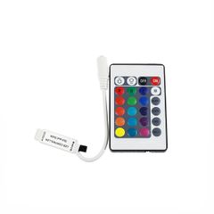 LEDテープ RGB専用 コントローラ リモコン 12V テープLED用 送料無料 1ヶ月保証#$