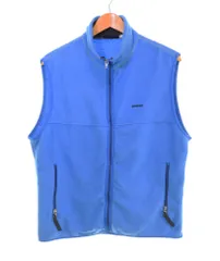 パタゴニア PATAGONIA シンチラ フリース ベスト SYNCHILLA FLEECE VEST USA製 2000年 25182 ベスト ブルー Lサイズ 103MT-2871