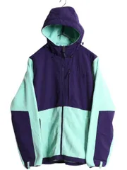 【お得なクーポン配布中!】 ノースフェイス フード付き デナリ ジャケット レディース L 古着 The North Face DENALI フリース ナイロン パーカー フルジップ ブルゾン