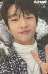 【中古】コレクションカード(男性) Stray Kids/Hyunjin(ヒョンジン)/裏面黒/SELFIEVer./CD「Mixtape」特典フォトカード