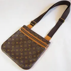 販売 員 LOUIS VUITTON◇ポシェット・ボスフォール_モノグラム_BRW/PVC