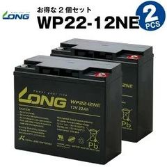 WP22-12NE 【2個セット】（産業用鉛蓄電池）【サイクルバッテリー】LONG