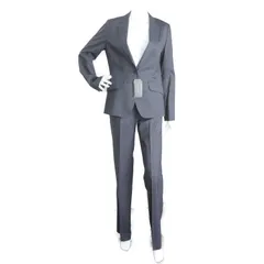 ヒルトン　スーツ　美品　セットアップ　グレー AOYAMA 【洋服の青山】オールシーズン用 グレー系 プレミアム