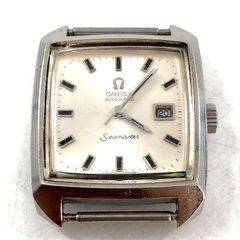 OMEGA オメガ SEAMASTER シーマスター スクエア デイト AT/SS ケースのみ 稼働品【PF-116】