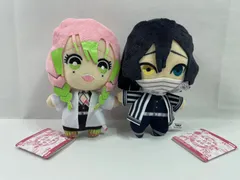 A1827・鬼滅の刃 ともぬい 柱登場編 恋柱 甘露寺蜜璃 蛇柱 伊黒小芭内 2体セット