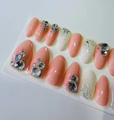 ネイルチップ206【アーモンド】現品orオーダー