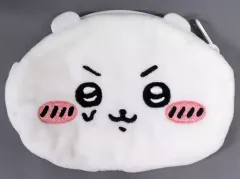【中古】バッグ ちいかわ(がんばる) 「ちいかわ なんか小さくてかわいいやつ きゃらポシリーズ トレーディングおかおポーチ(明日もがんばるぞ!編)」