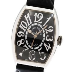 フランクミュラー FRANCK MULLER 5850SCREL トノーカーベックス レリーフ 自動巻き メンズ良品_874591