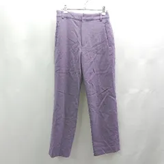 ◇ ⊇ BEAUTY & YOUTH ビューティアンドユース ストレートパンツ サイズM パープル系 レディース E  【1503310013047】