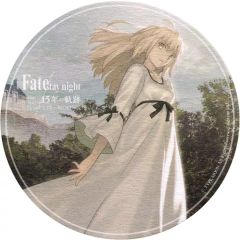 [중고] 머그컵·탕만 세이버 [오르타] 코스터 [TYPE-MOON전 Fate/stay night -15년의 궤적-] 카페 오더 특전