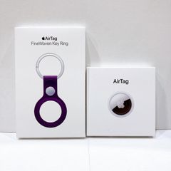 純正Apple AirTag FineWoven Key Ring 4セット - メルカリ