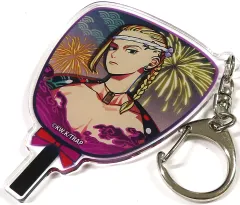 【中古】キーホルダー 龍宮寺堅(ドラケン) 団扇型アクリルキーホルダー 「まるくじ 東京リベンジャーズ 祭りver.」 吉05