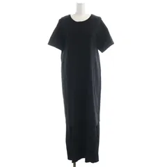 プラージュ Plage タグ付き リブタンクワンピース マキシ ロング ノースリーブ F 黒 ブラック 22040922109120 /RO