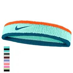 ナイキ NIKE スウッシュ ヘッドバンド スウッシュ クラシック ヘッドバンド｜おでこ 額 汗止め ヘアバンド 髪留め メンズ レディース スポーツ   ヘアアクセ  トレーニング ランニング サッカー バスケ テニス /BN1000-