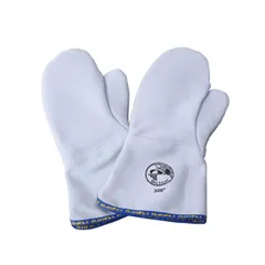 ★新品　Brickman 35cm 牛革製2フィンガー 耐熱ミトン 300℃ 904/15