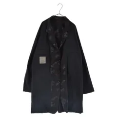 Yohji Yamamoto POUR HOMME (ヨウジヤマモト プールオム) 17AW ウールギャバリバーシブルコート HK-J39-809 ブラックのサムネイル