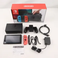 (本体) Nintendo Switch(ニンテンドースイッチ) Joy-Con(L) ネオンブルー/R ネオンレッド 任天堂(HAC-S-KABAA)