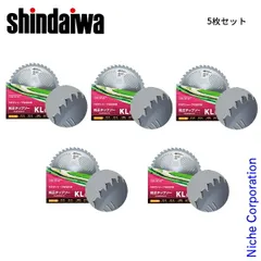 ☆新品未使用☆新ダイワ 純正 チップソーブレード 5枚セット X400-000273 刈払機用チップソー 新ダイワ 刃数60p - 【通販