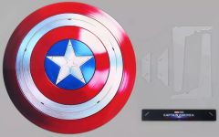 アナハイムディズニー限定 キャプテン・アメリカ シールド型ウォーター