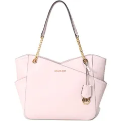 マイケルコース バッグ MICHAEL KORS サフィアーノレザー ジェット セット トラベル ロゴ ラージ X チェーン ショルダー トートバッグ パウダーブラッシュ 35F1GTVT3L