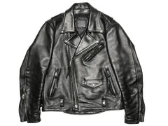 極美品 3L KADOYA K'S LEATHER カドヤ ダブル ライダースジャケット 牛革 着脱キルティングライナー