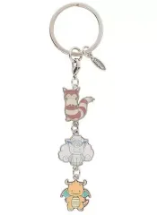 【中古】キーホルダー・マスコット(キャラクター) カイリュー 3連キーホルダー へんしん!メタモン 「ポケットモンスター」 ポケモンセンター限定