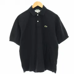 【新品タグ付】ビームス別注 ラコステ 限定ポロシャツ LACOSTE 黒サイズ3 BEAMS（ビームス）【別注】LACOSTE / ショート スリーブ