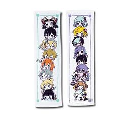 미력하면서 집 GO 타월 AB2장 세트 약 70cm/흰 고양이 프로젝트 사립 다쿠마 학원/신품/이치반 복권 E상