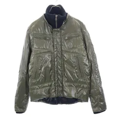 291295オム 中綿ジャケット 44 カーキグリーン 291295＝HOMME メンズ 【中古】  【230103】 【PD】