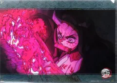 【中古】クリアファイル 竈門禰豆子(爆血) 名場面レイヤードA4クリアファイル 「鬼滅の刃 刀鍛冶の里編×ufotable DINING 第4期」 お楽しみくじ景品