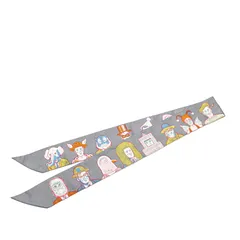 エルメス ツイリー DRESS CODE ドレスコード グレー マルチカラー シルク レディース HERMES【1-0210367】のサムネイル