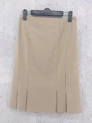 ◇ NATURAL BEAUTY ナチュラルビューティー 膝丈 スカート M ブラウン *  【1002799989435】