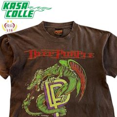 90's DEEP PURPLE（ディープパープル）"WORLD TOUR 93-94" ヴィンテージTシャツ バンT   USA製 BROCKUMタグ