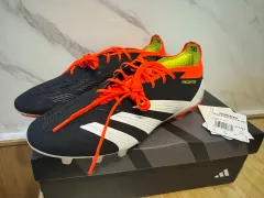 adidas プレデター エリート ブラックAG 25.0 使用時間少ない アディダス プレデター 24 LEAGUE LOW HG/AG コアブラック