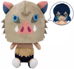 [중고] 봉제인형 嘴平 이노스케 Chibi 봉제인형 [귀멸의 칼날]