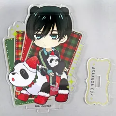 【中古】アクリルスタンド・アクリルパネル 糸師凛 クリスマスミニキャラアクリルスタンド 「ブルーロック×浅草花やしき 浅草杯」