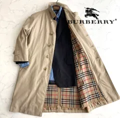 バーバリー　英国製　トレンチコート　ロング　ベージュ　メンズ　ノバチェック　48 burberry/バーバリー通販 | ロング チェックカラー トレンチ