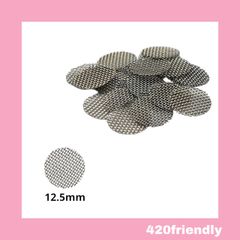420friendly バリカタスクリーン "PIPE SCREENS" 20枚セット12.5mm パイプ ボング用 スクリーン ネット 網
