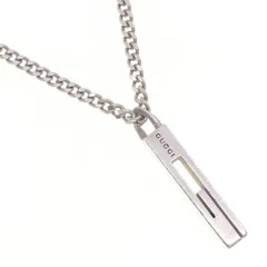 グッチ ネックレス カットアウトG バー ペンダント