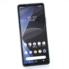 【美品＊電池良好】SIMフリー au Xperia 10 III SOG04 ブラック