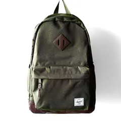 新品 ハーシェル 15インチPC収納可 バックパック アイビーグリーン Herschel Heritage リュックサックのサムネイル